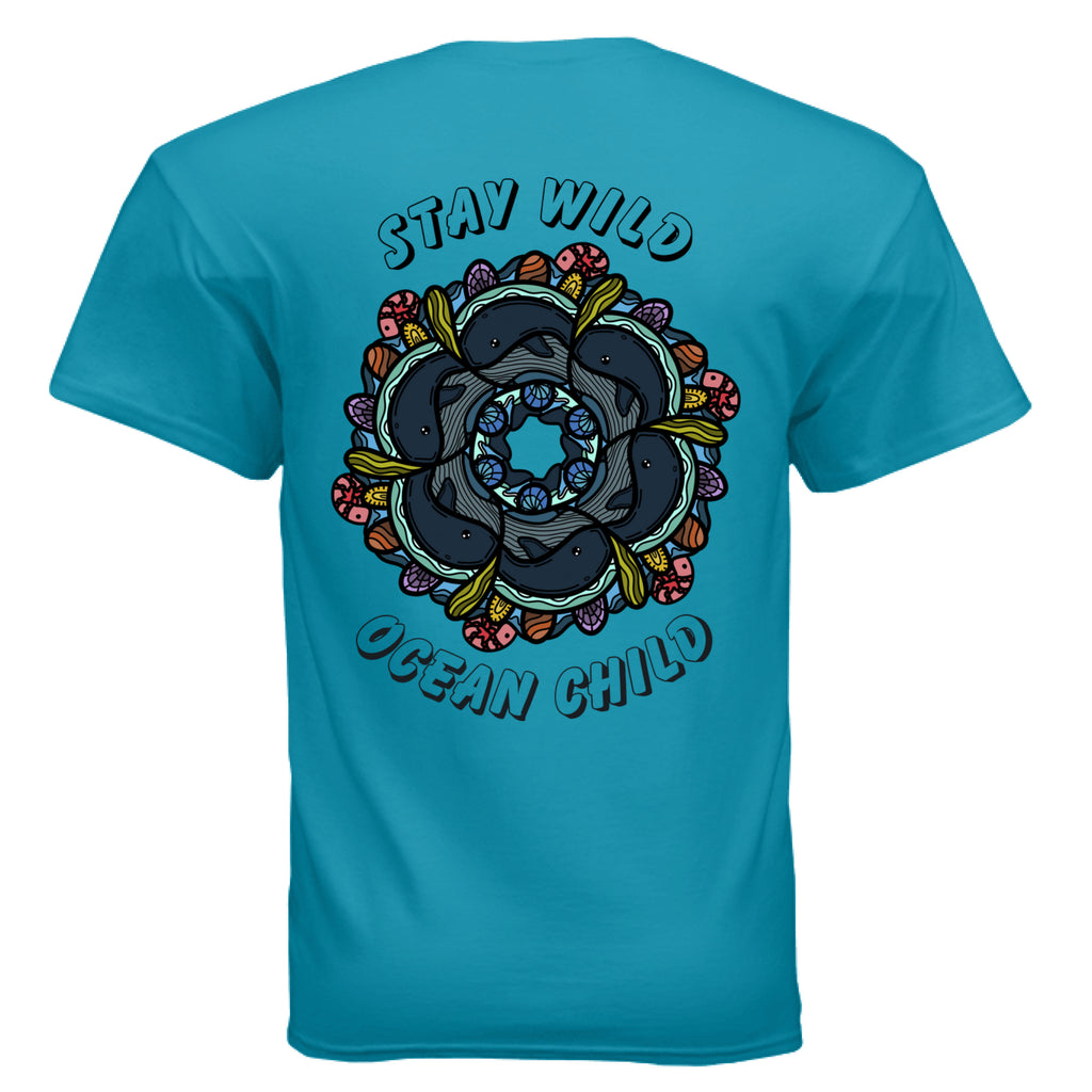 TROPICAL BLUE - BACK